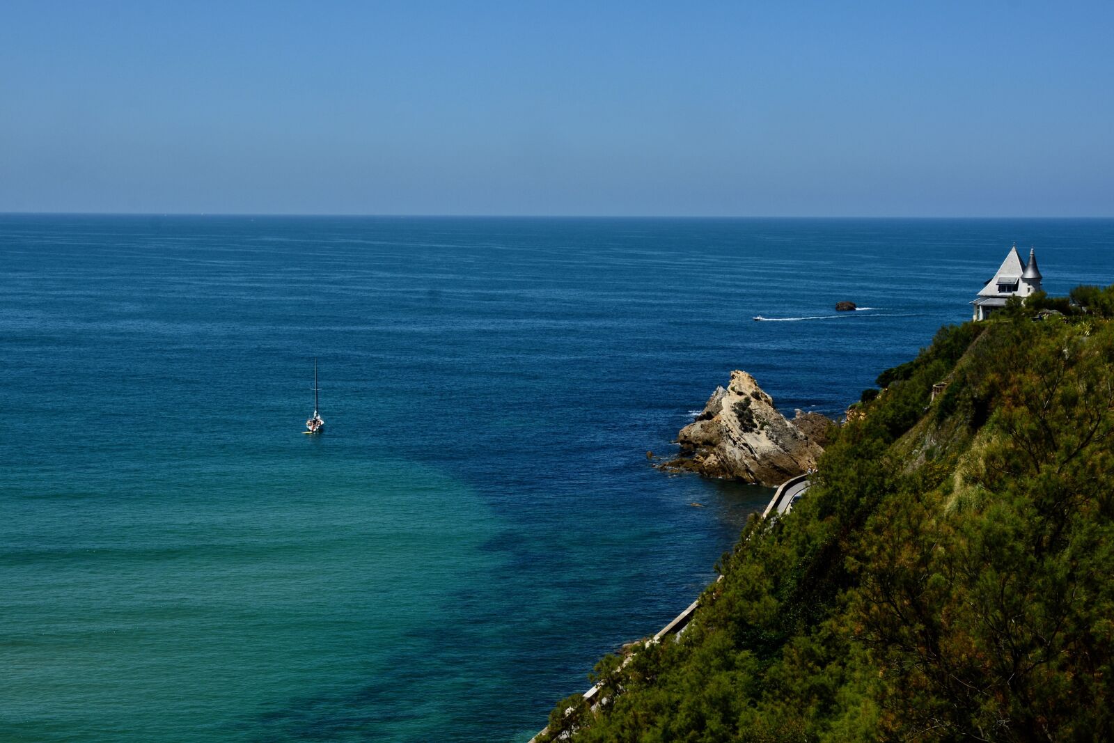 Nikon D7100 sample photo. Basque country, ocean, sky photography