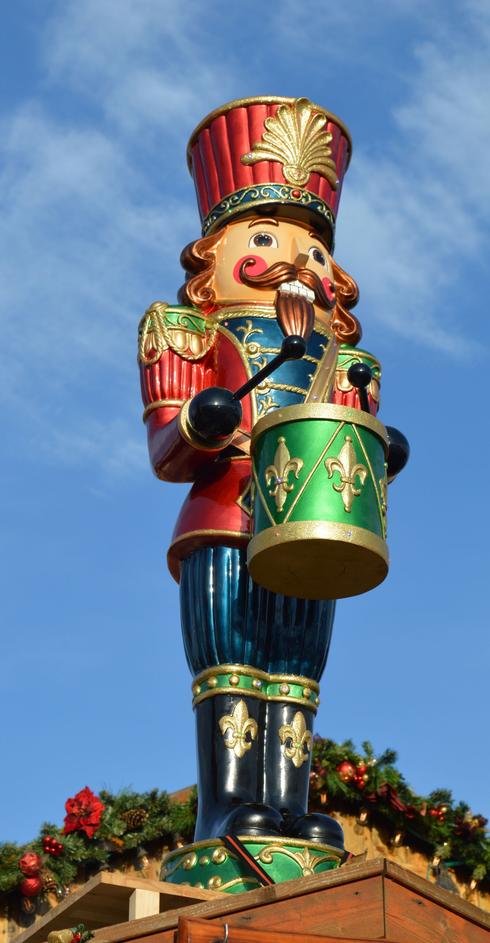 Nikon D3200 sample photo. Nutcracker, drummer, large photography