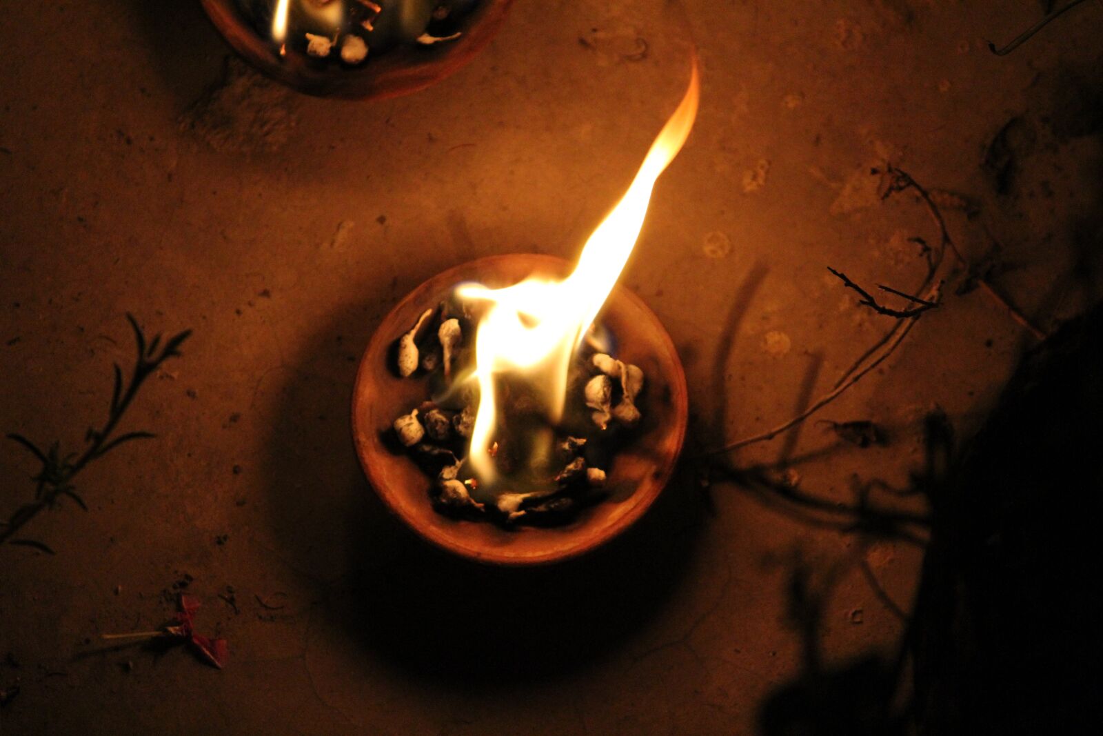 Canon EOS 1200D (EOS Rebel T5 / EOS Kiss X70 / EOS Hi) sample photo. Diya, light, flame photography