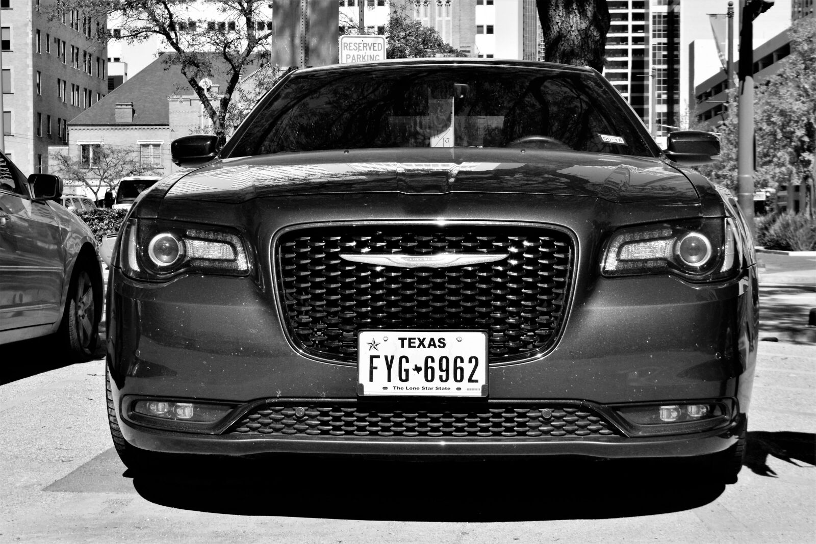 Nikon D3100 sample photo. Chrysler 300, sedan, four door photography