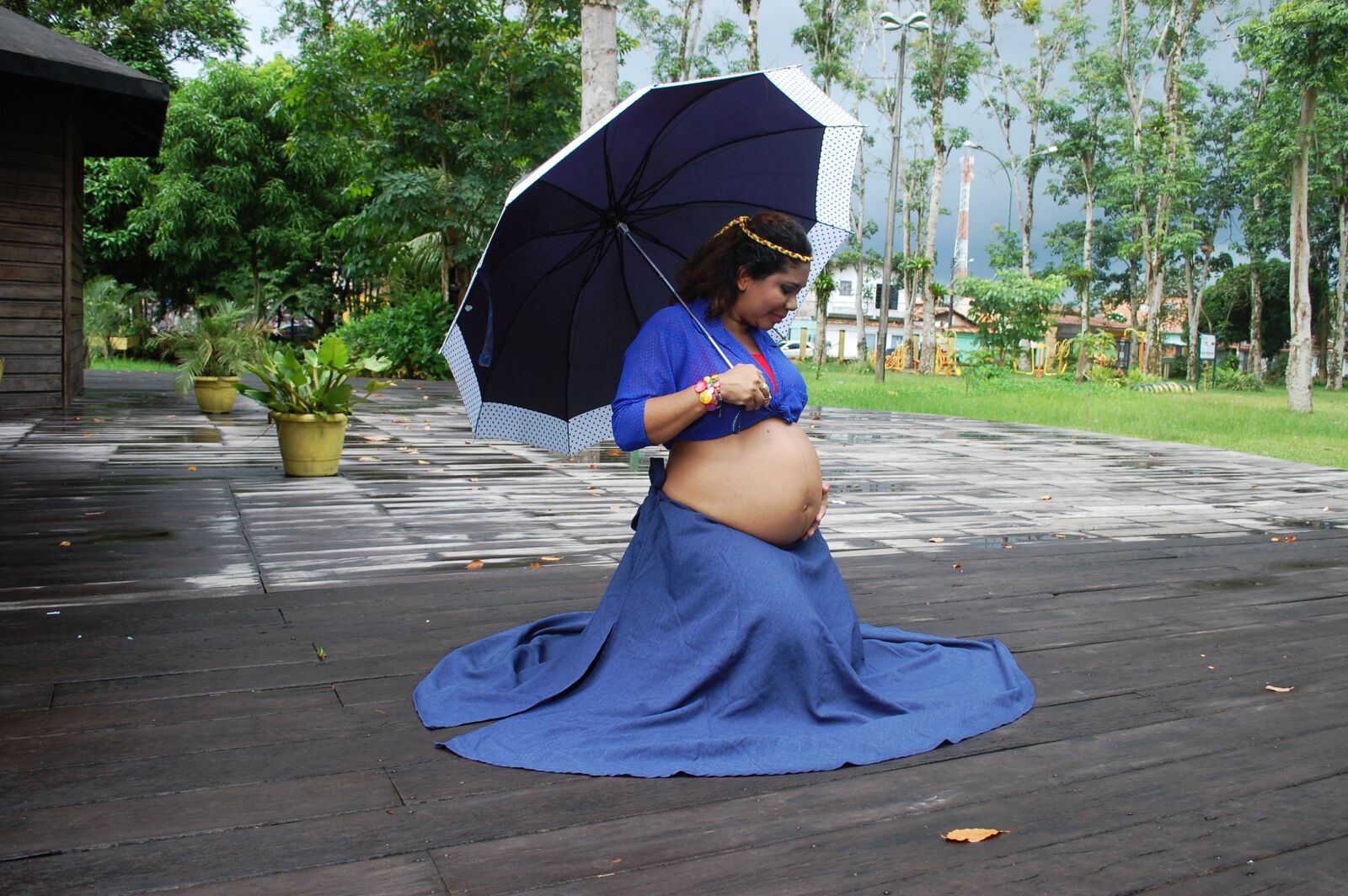 Nikon D40 sample photo. Pregnant, blue, happiness photography