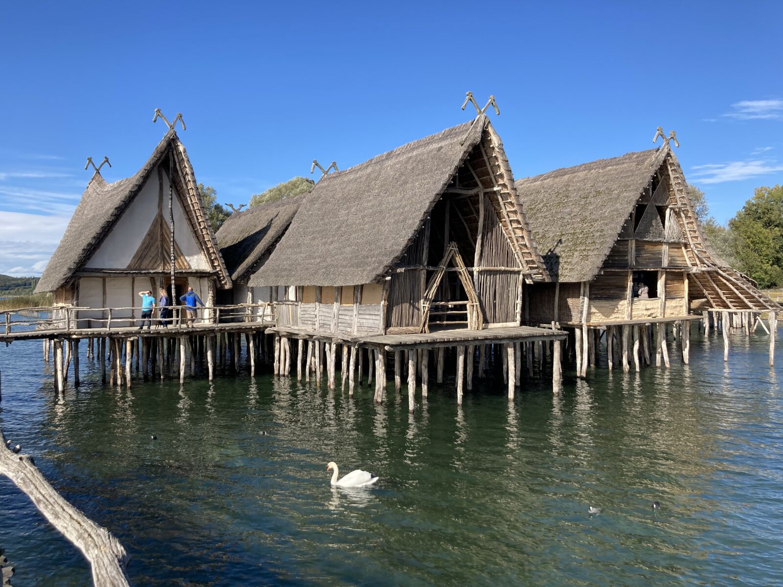 Apple iPhone SE (2nd generation) sample photo. Lake constance, stilt village photography