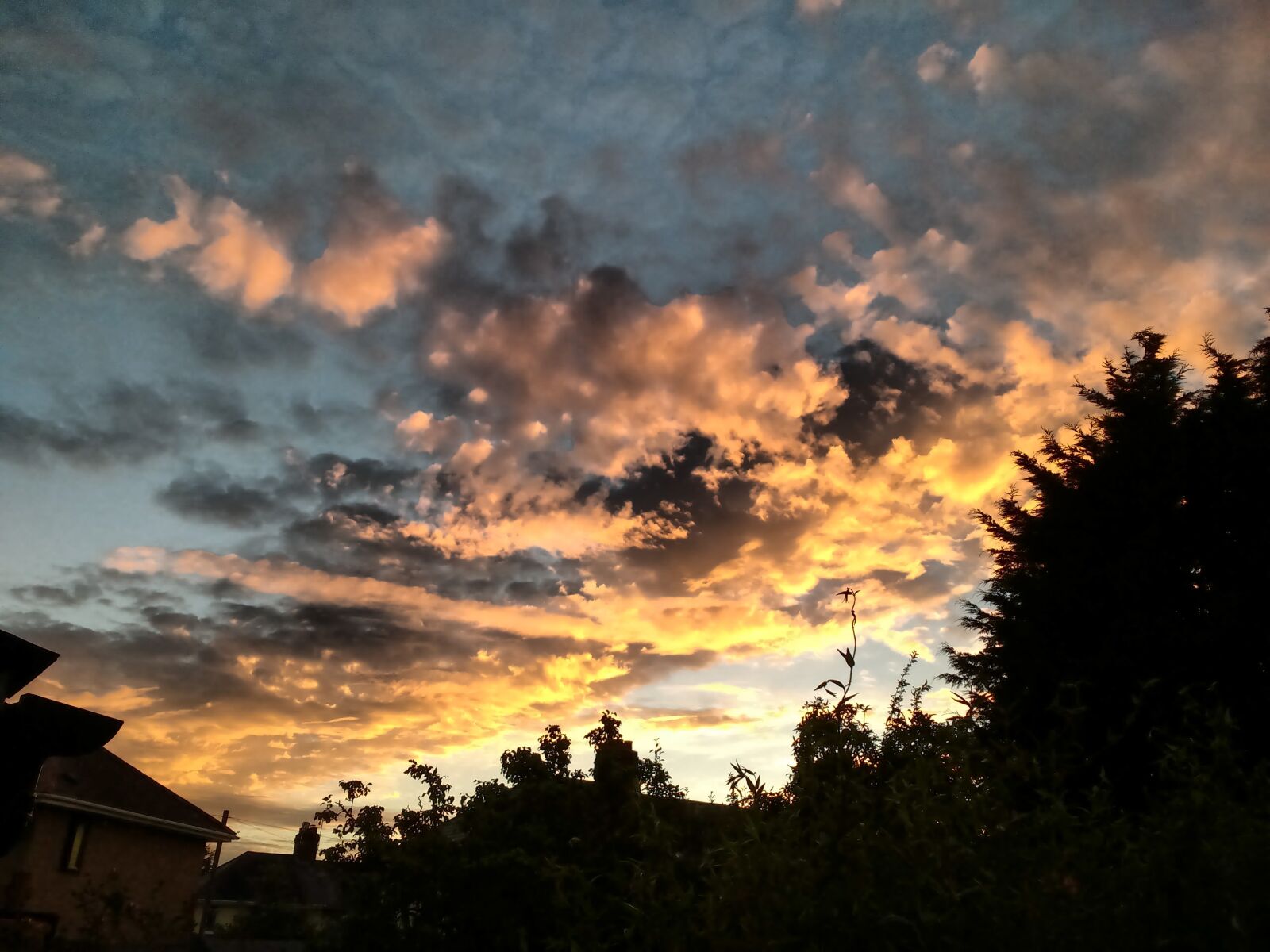 Motorola MotoG3 sample photo. Sky, clouds, sunset photography