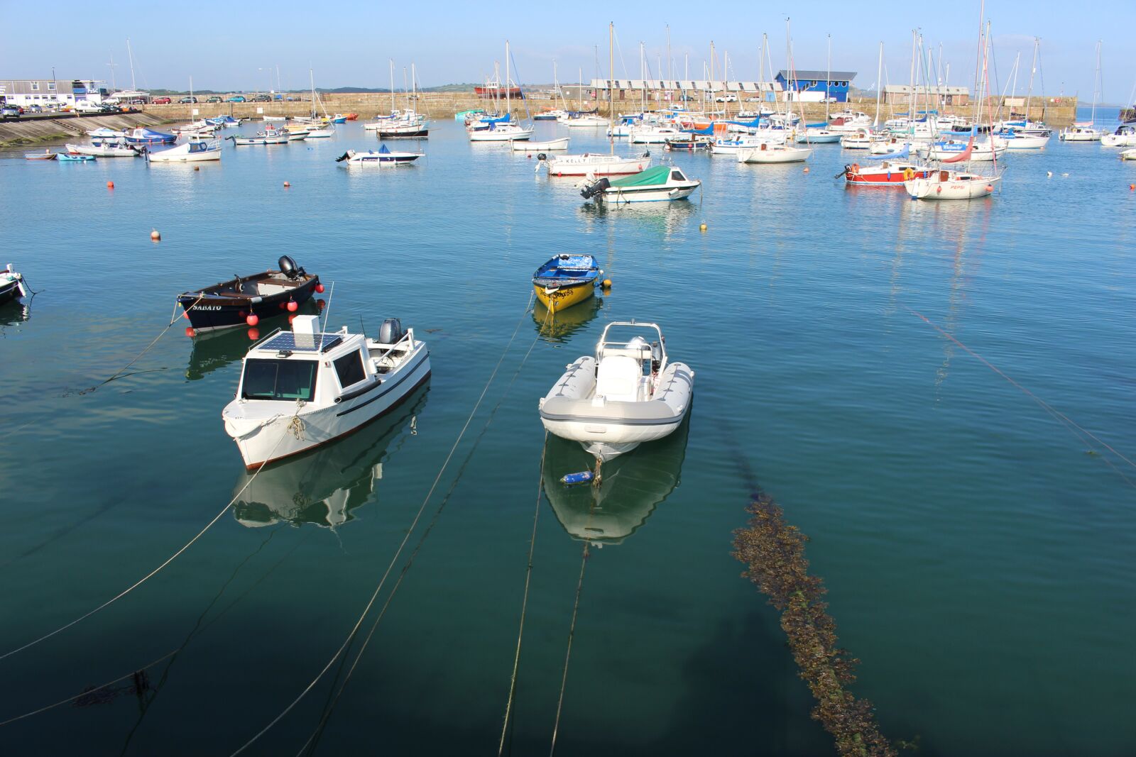 Canon EOS 700D (EOS Rebel T5i / EOS Kiss X7i) sample photo. Two boats, penzance, coast photography