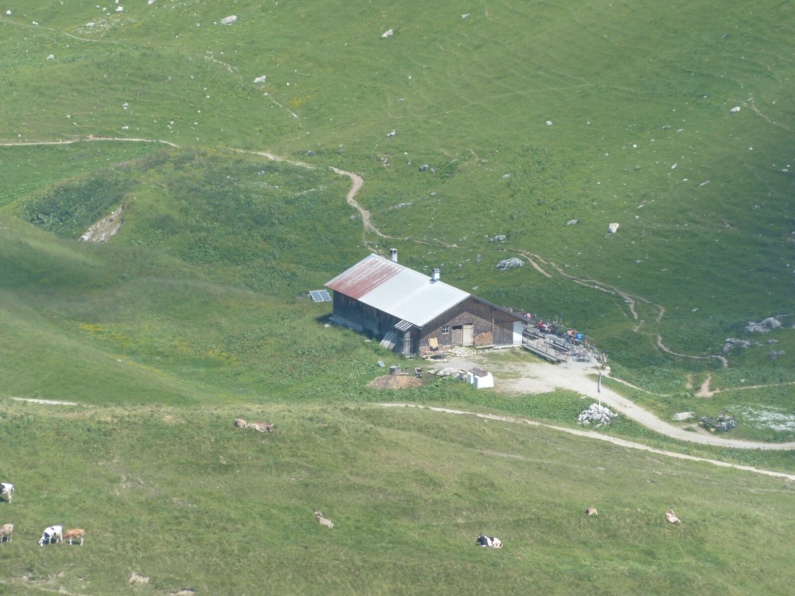 Panasonic Lumix DMC-FZ200 sample photo. Grappenfeldalpe, hut, alm photography