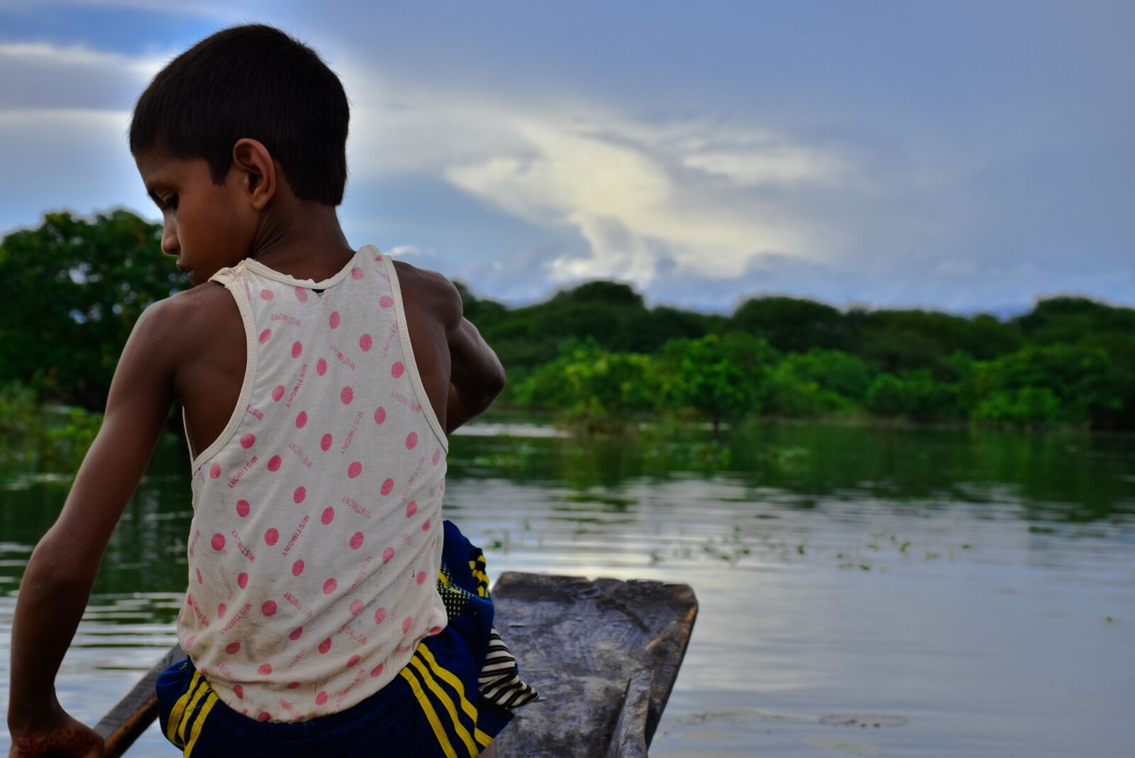 Nikon D5600 sample photo. Proverty, fishing, ratargul photography