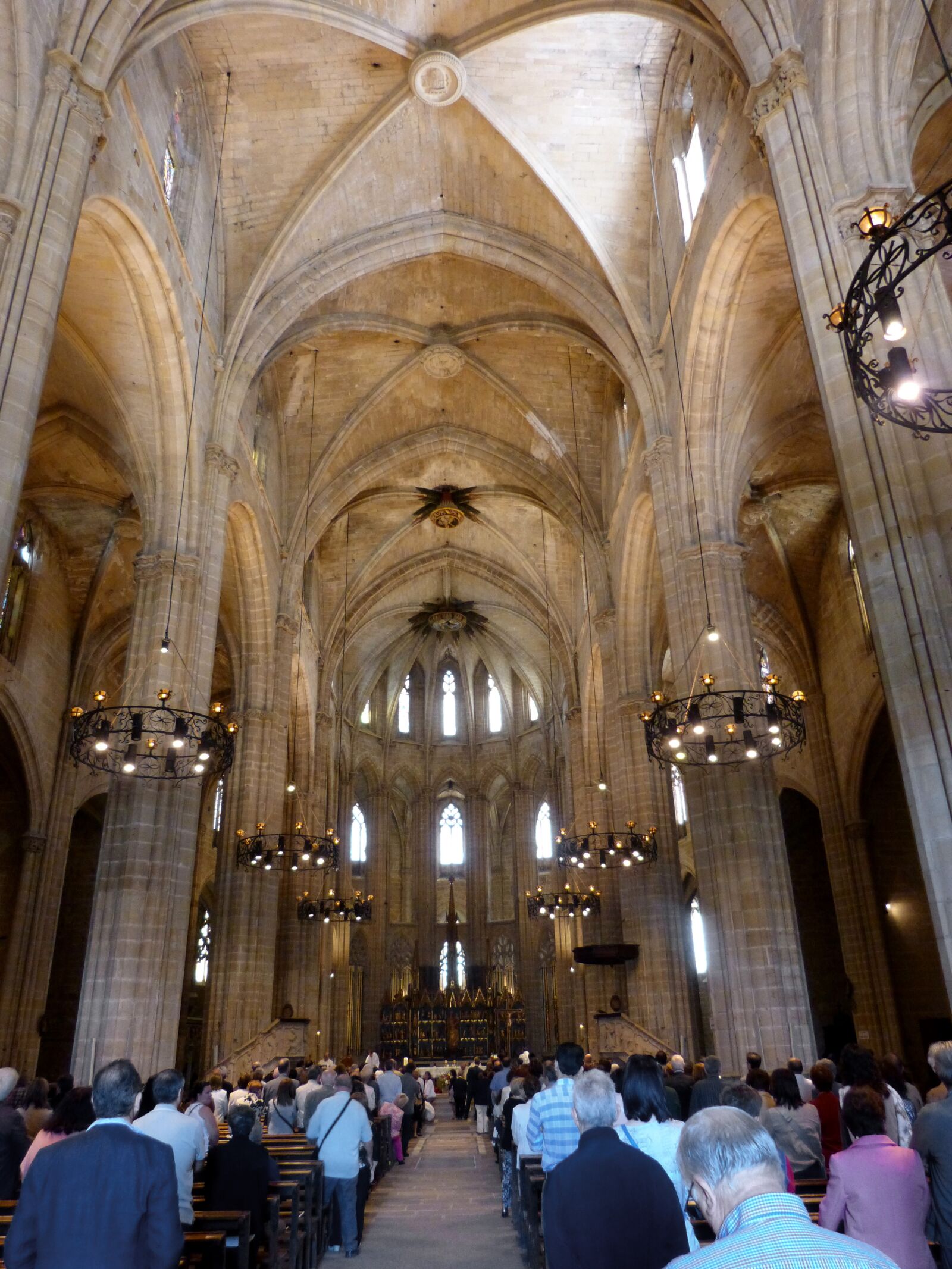 Panasonic DMC-FZ62 sample photo. Cathedral, gothic, tortosa photography