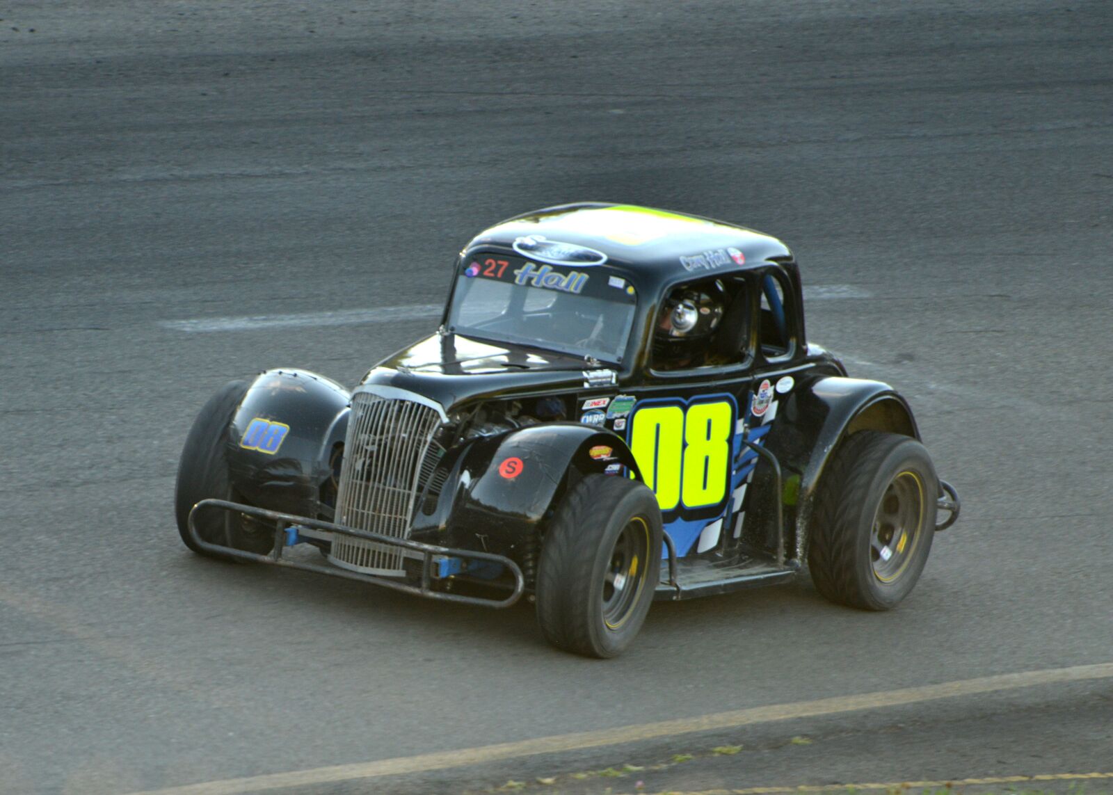 Nikon D800 sample photo. Old car, race, track photography