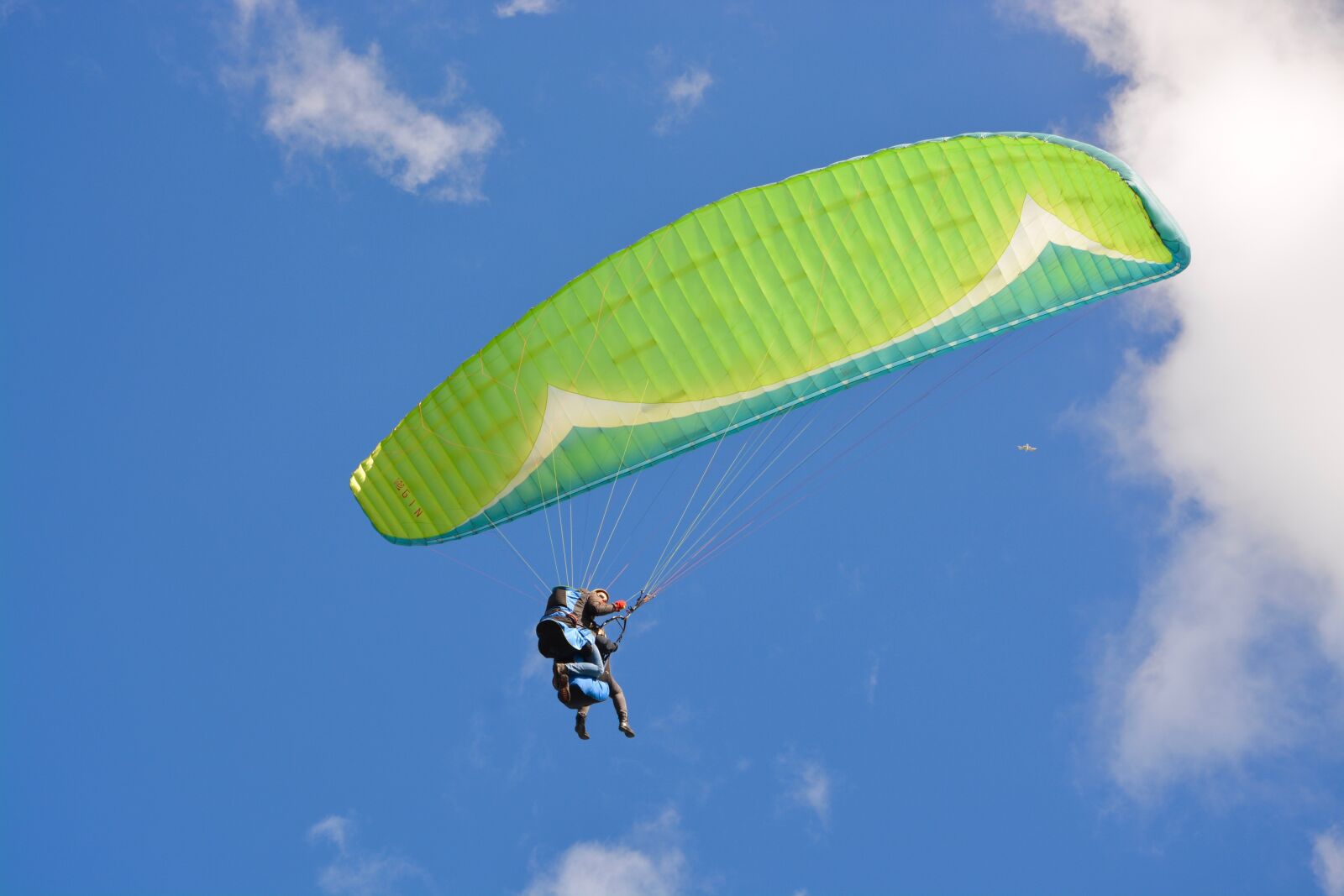 Nikon D5200 sample photo. Paragliding, paraglider, aircraft photography