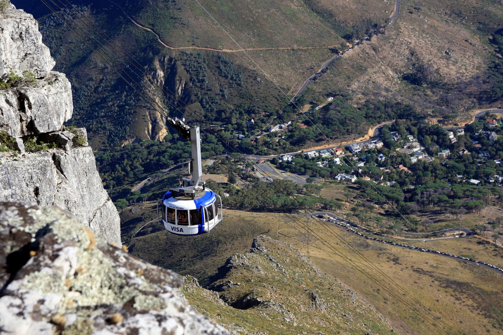 Canon EOS 40D sample photo. South africa, table mountain photography