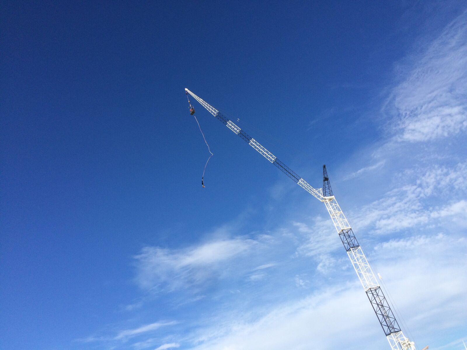 iPhone 5s back camera 4.15mm f/2.2 sample photo. Bungee jump, action, bungee photography