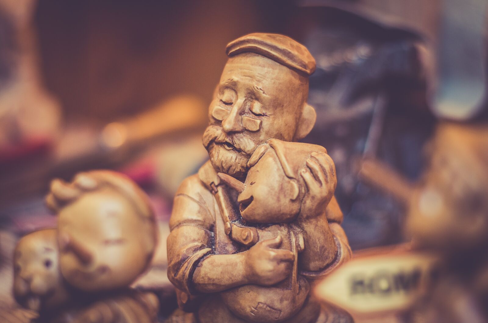 Nikon D5100 sample photo. Love, father, wood photography