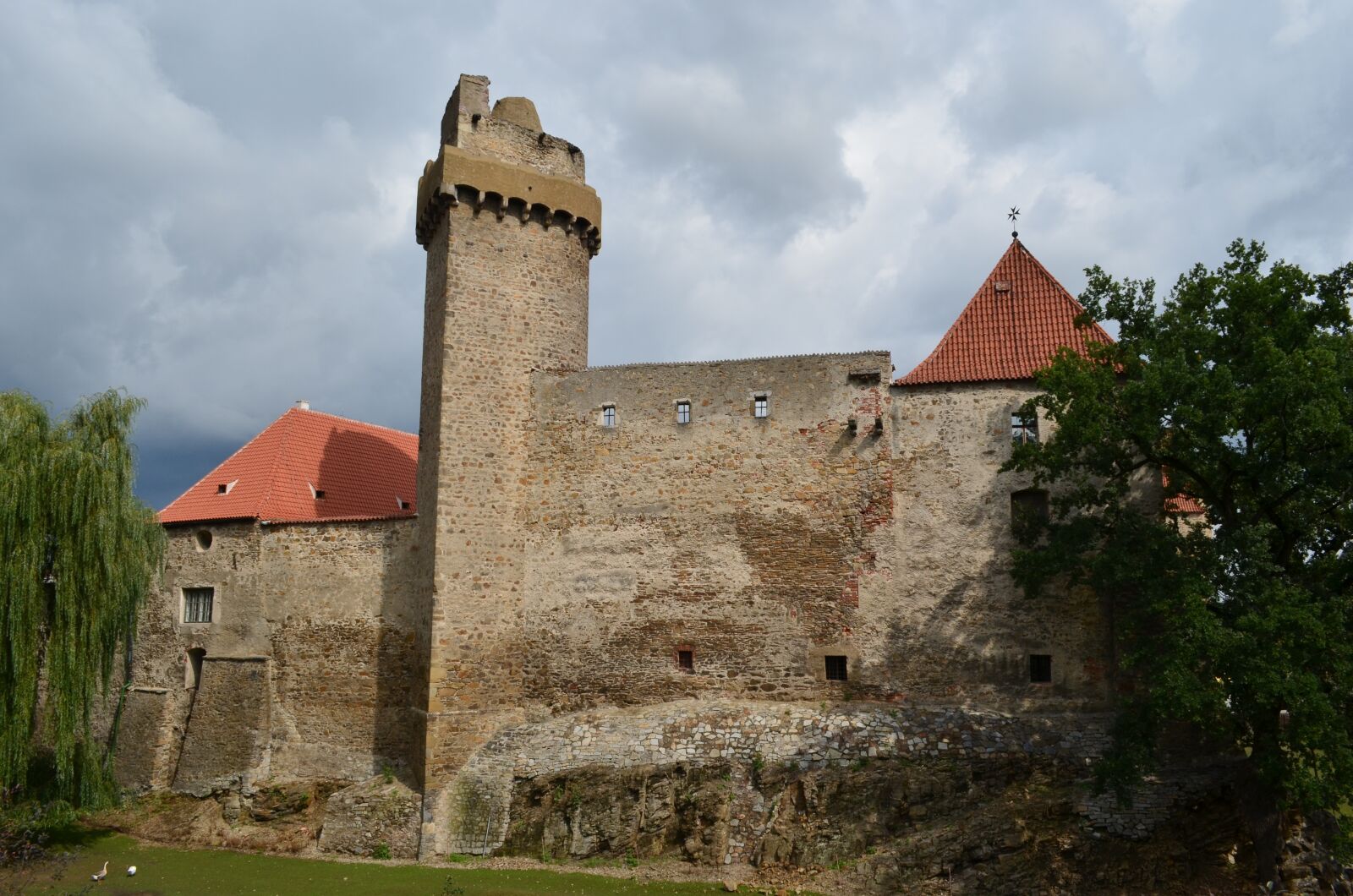 Nikon D5100 sample photo. Strakonice, castle, tower photography