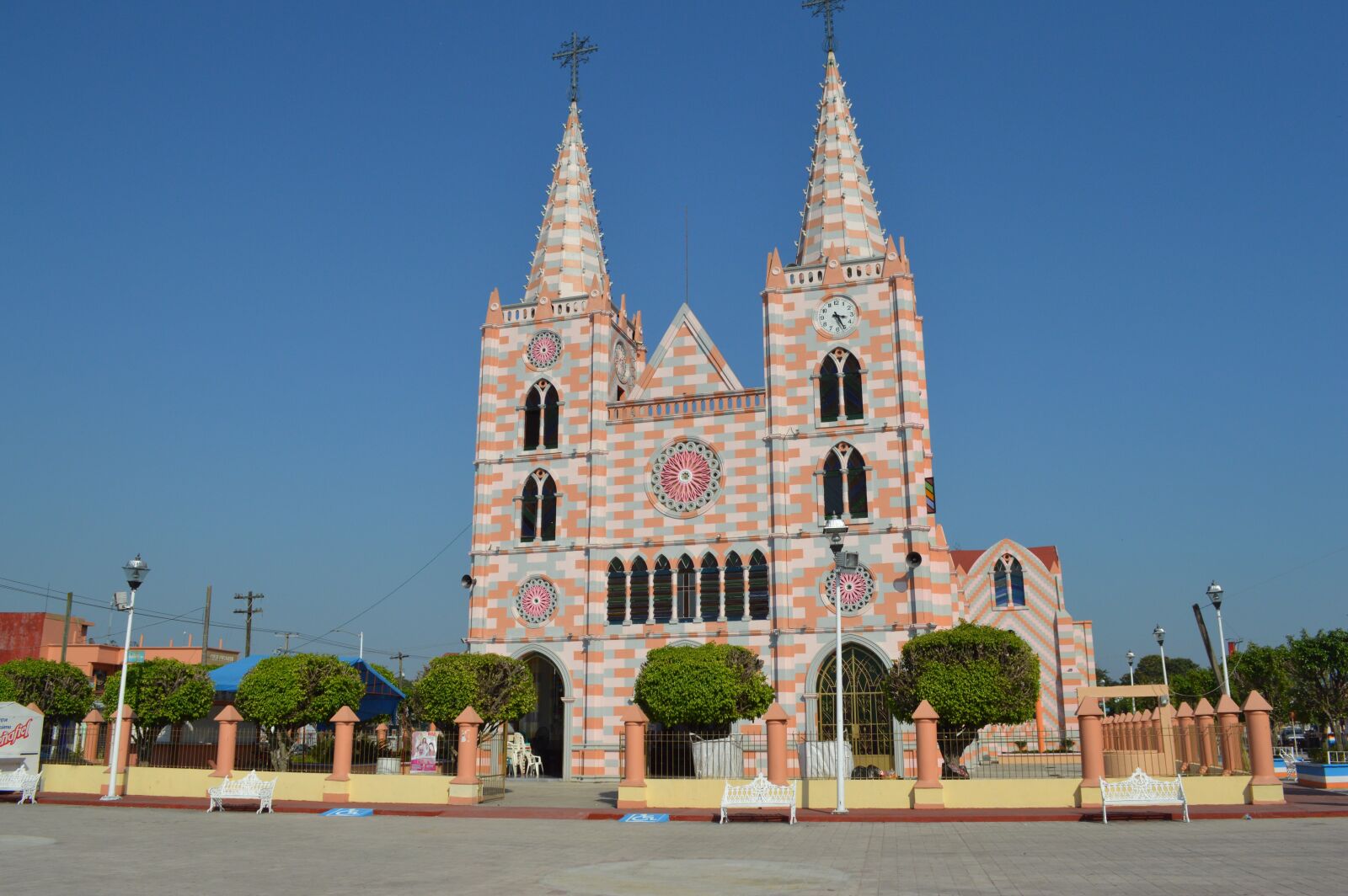 Nikon D3200 sample photo. Church, nacajuca, tabasco photography