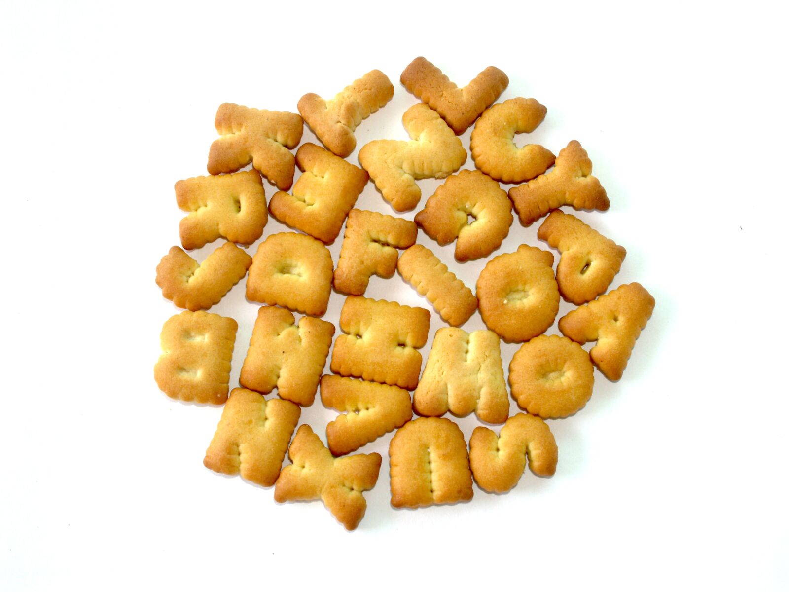 Olympus E-300 (EVOLT E-300) sample photo. Food, alphabet, biscuit photography