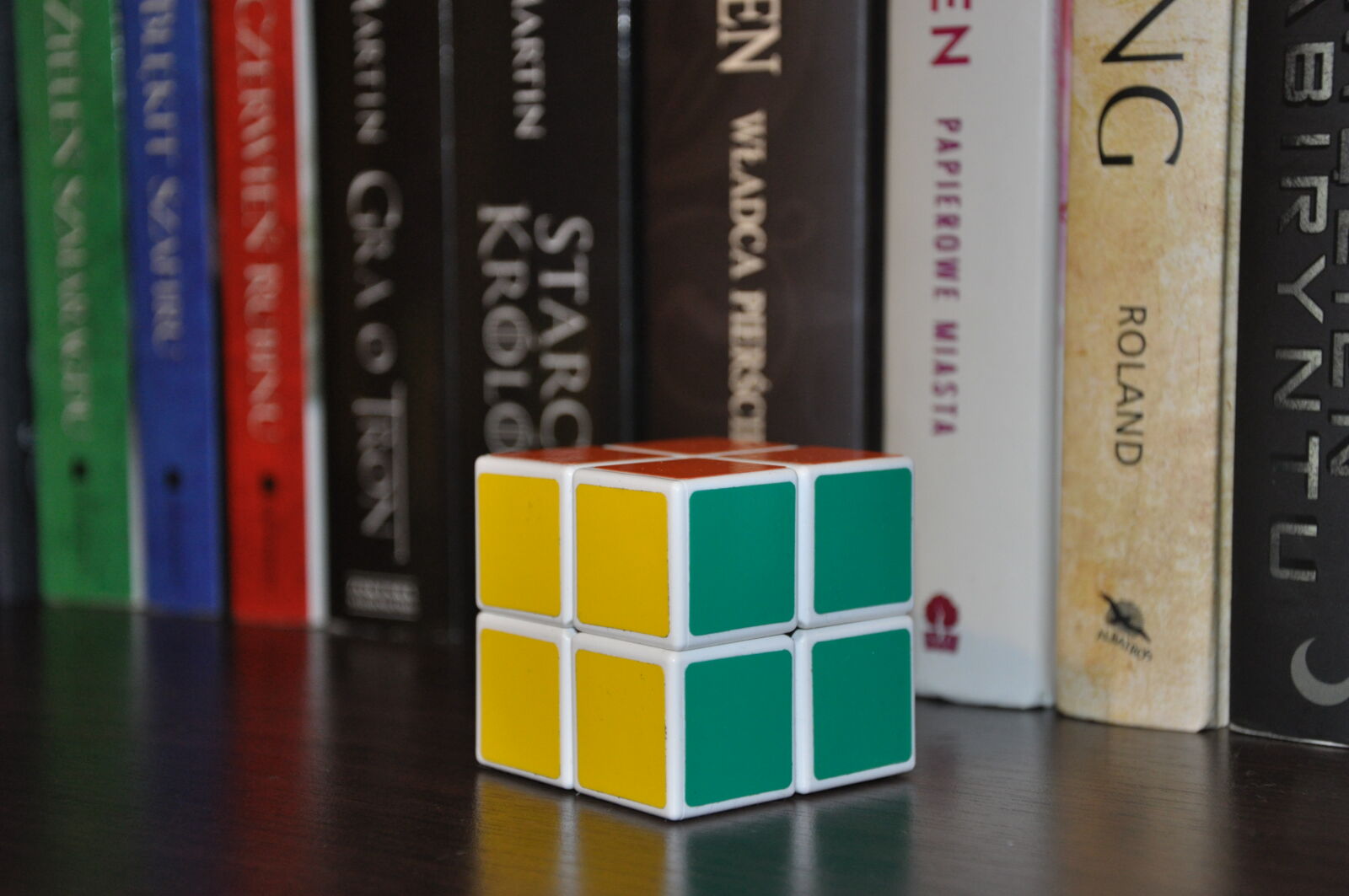 Nikon D90 sample photo. Book, cube, 2x2x2 photography