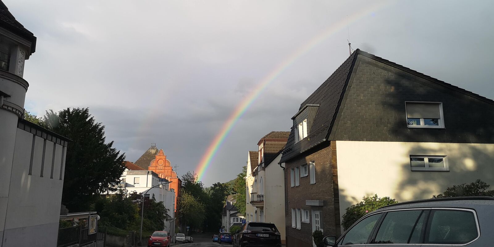 HUAWEI CLT-L29 sample photo. Rainbow, sun, rainbow colors photography