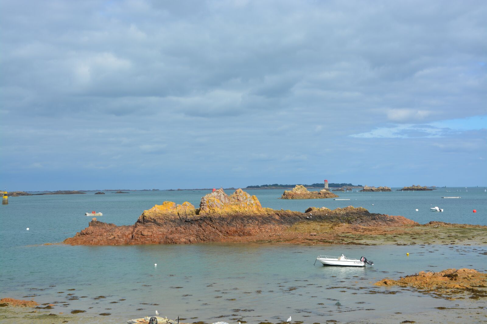 Nikon D5200 sample photo. Seascape, rocks, loguivy of photography