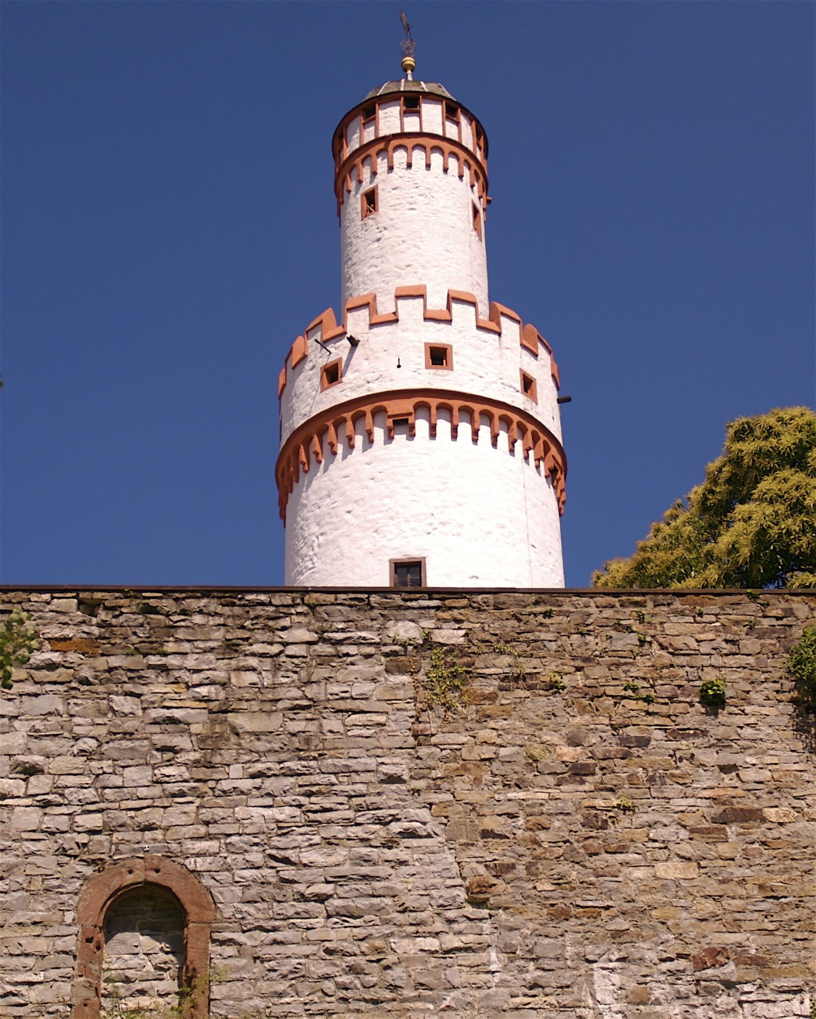 Nikon D200 sample photo. Medieval tower, medieval castle photography