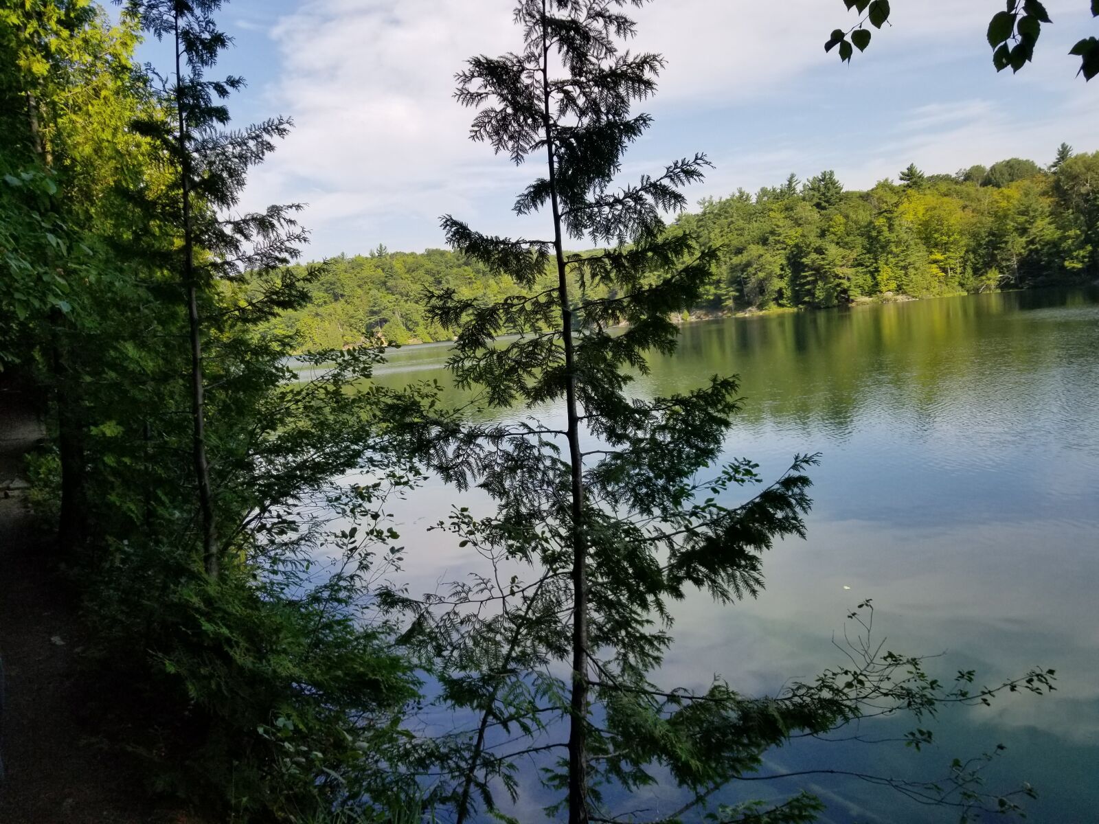 Samsung Galaxy S8 sample photo. Lake, quebec, trees photography