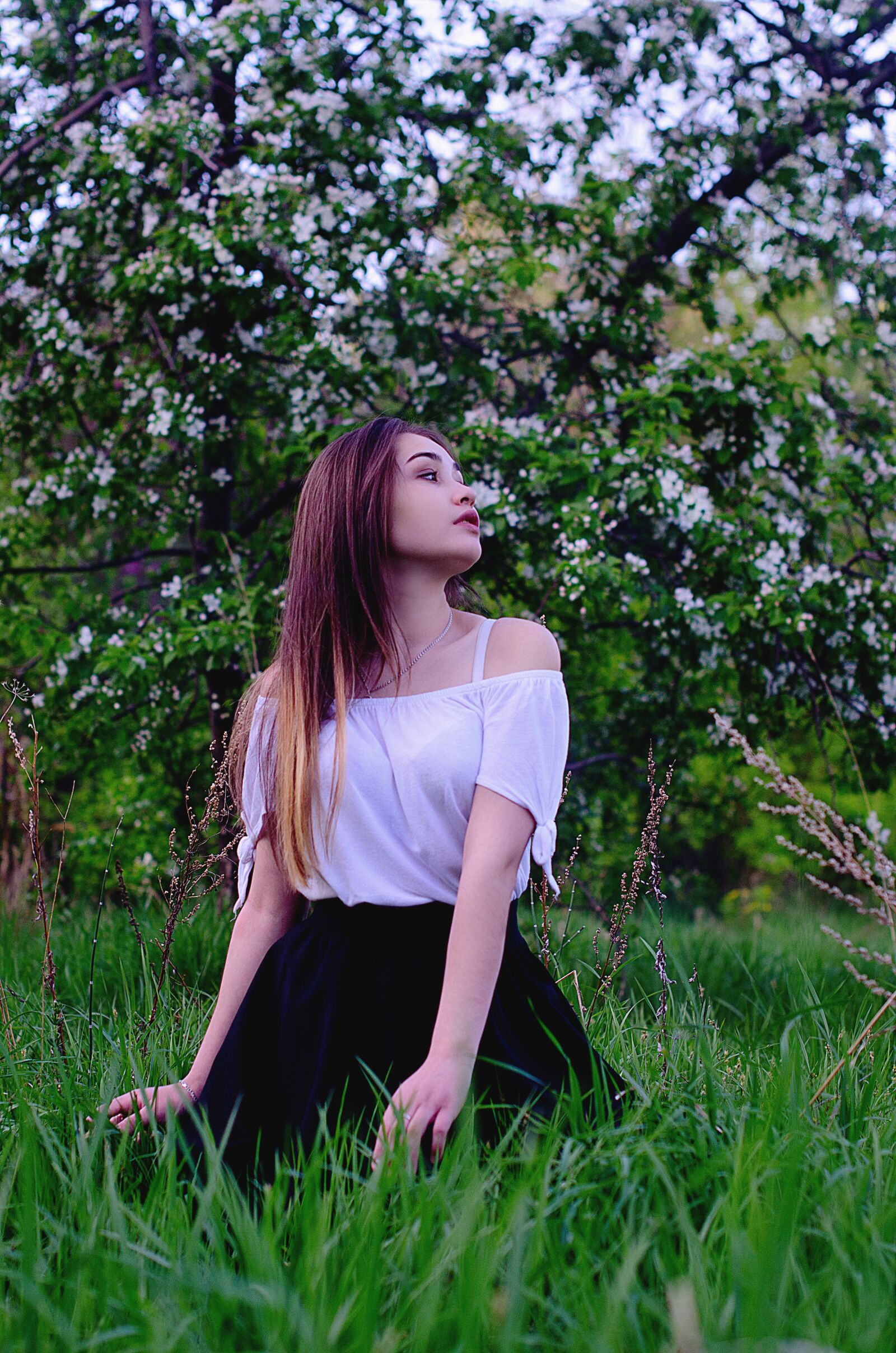 Nikon D7000 sample photo. Girl, model, blouse photography