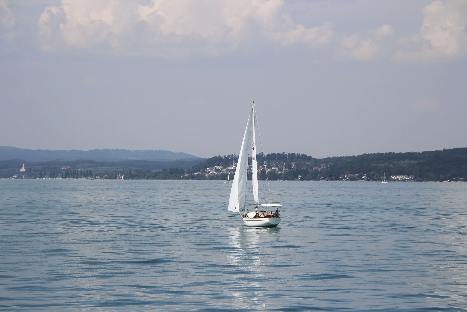 Canon EOS 700D (EOS Rebel T5i / EOS Kiss X7i) sample photo. Sailing boat, lake, lake photography
