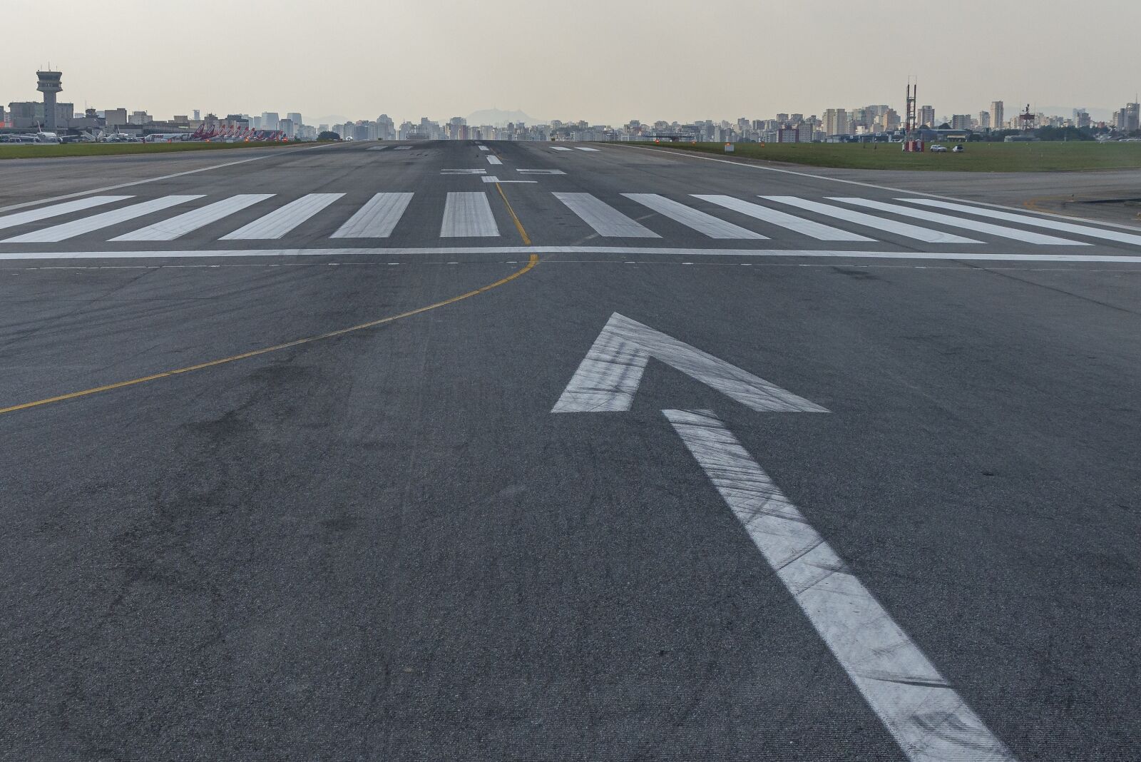 Tamron 28-300mm F3.5-6.3 Di VC PZD sample photo. Runway, tarmac, arrow photography