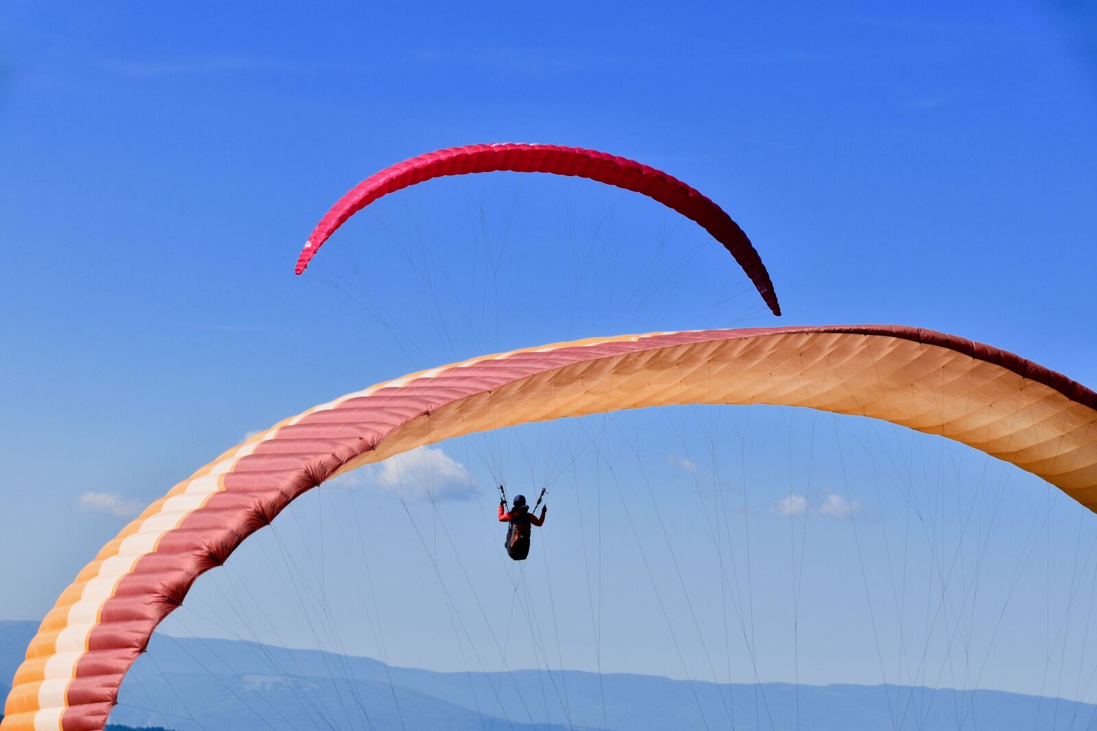Nikon D5600 sample photo. Paragliding, paraglider, haute savoie photography