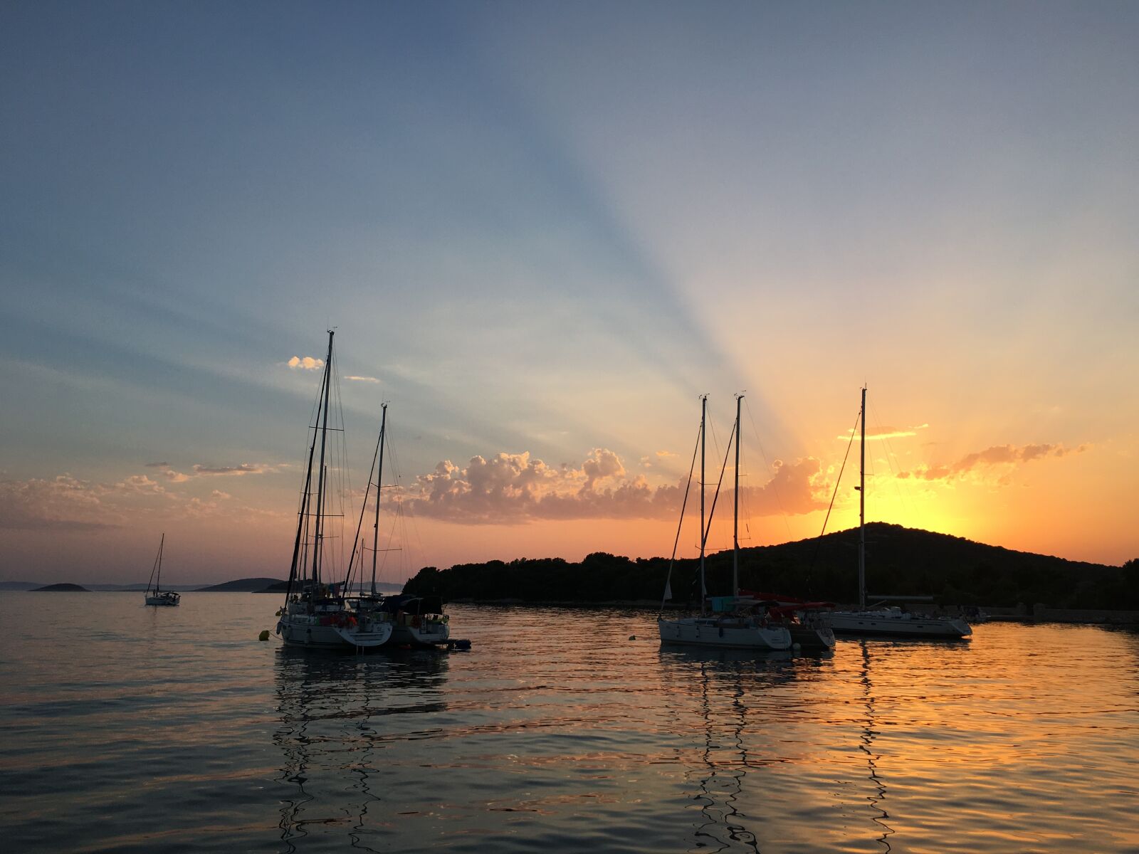 Apple iPhone 6s sample photo. Adriatic sea, croatia, yacht photography