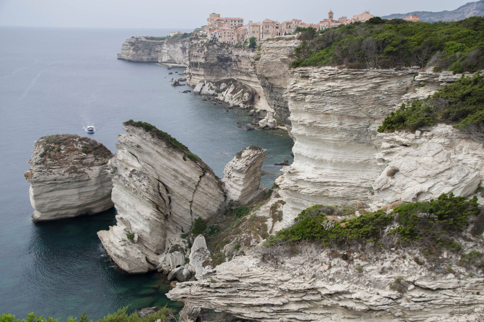 Pentax KP sample photo. Corsican, bonifacio, cliffs photography