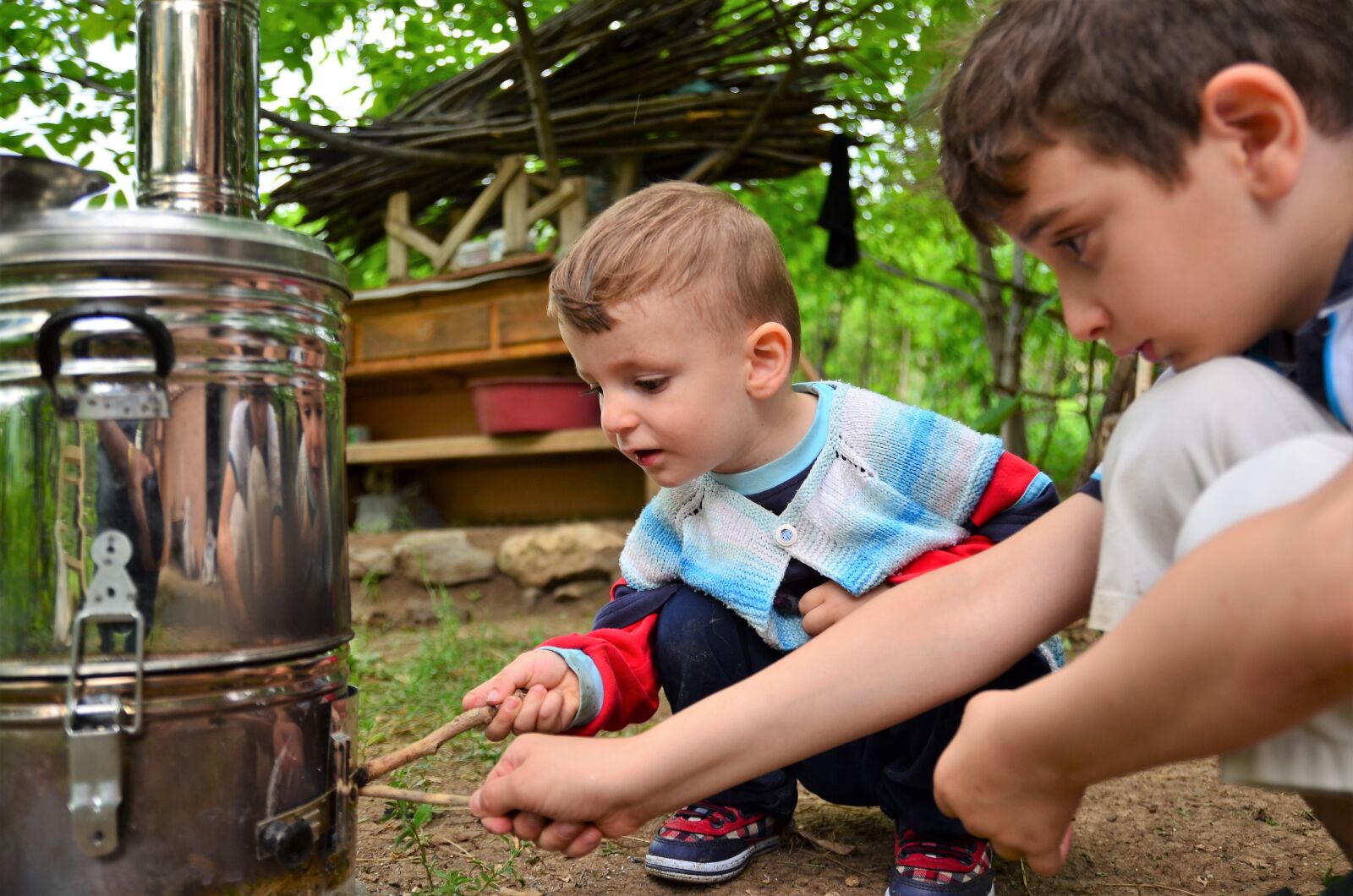 Nikon D5100 sample photo. Child, game, children photography