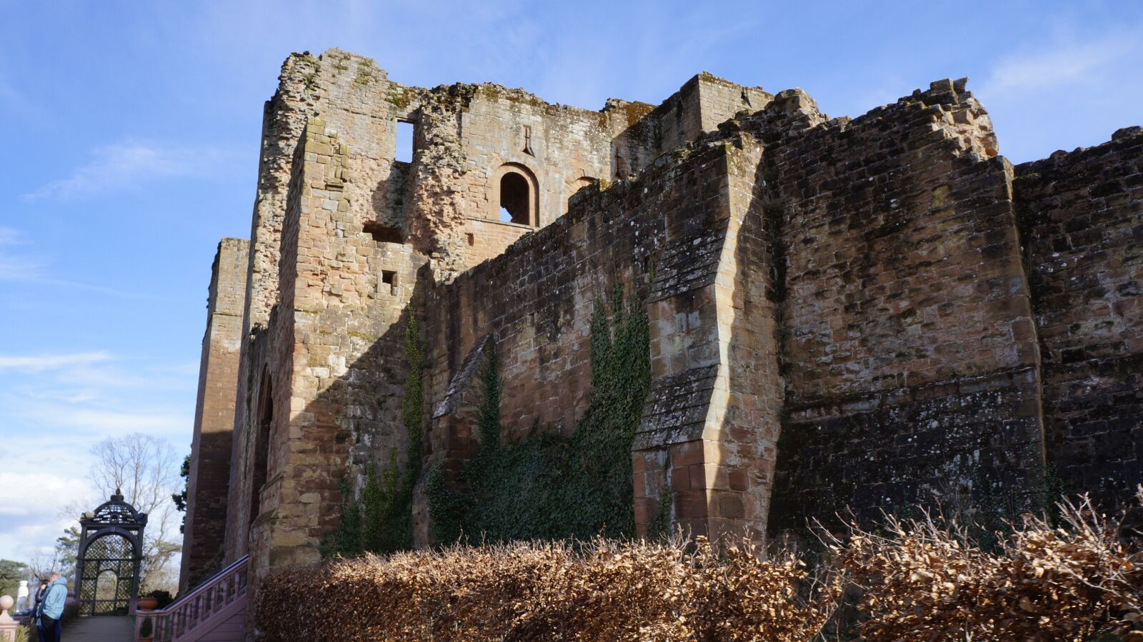 Sony Alpha a3000 sample photo. Castle, england, the ruins photography