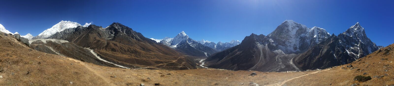 iPhone 6 Plus back camera 4.15mm f/2.2 sample photo. Nepal, trekking, himalaya photography