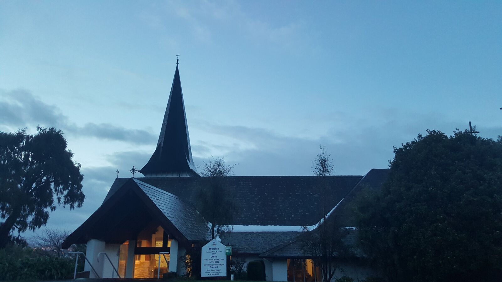 Samsung Galaxy Note5 sample photo. New zealand, anglican church photography