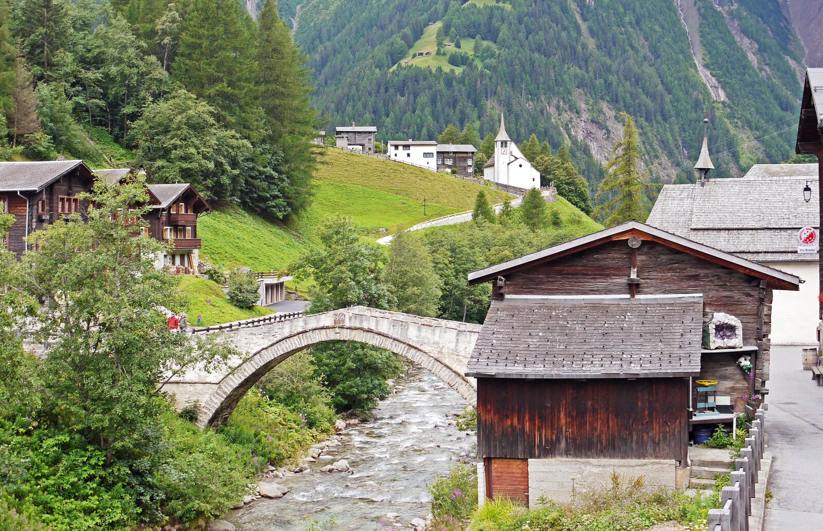 Panasonic Lumix DMC-G1 sample photo. Binntal, valais, switzerland photography