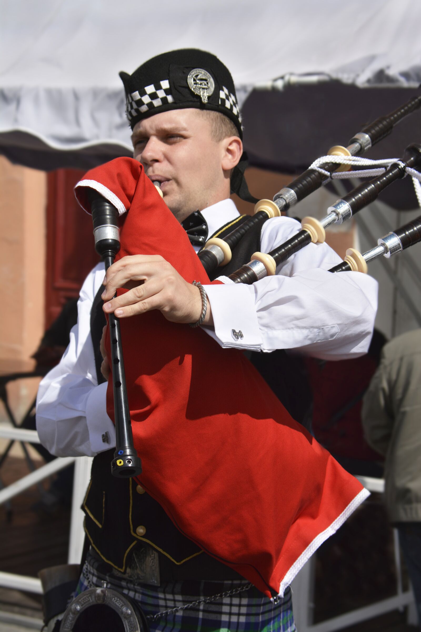 Nikon D7100 sample photo. Musician, instrument, pipe photography