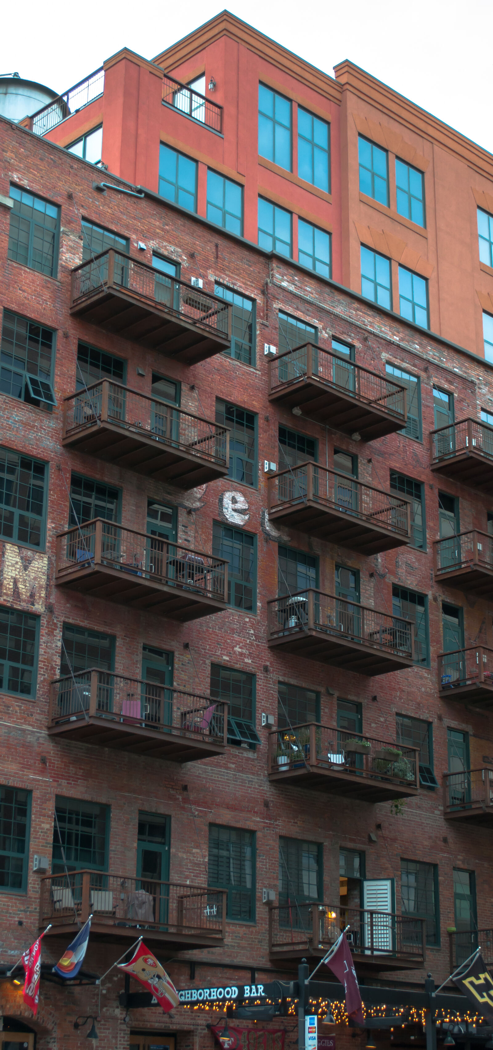 Nikon D5000 sample photo. Brick, city, city, apartments photography