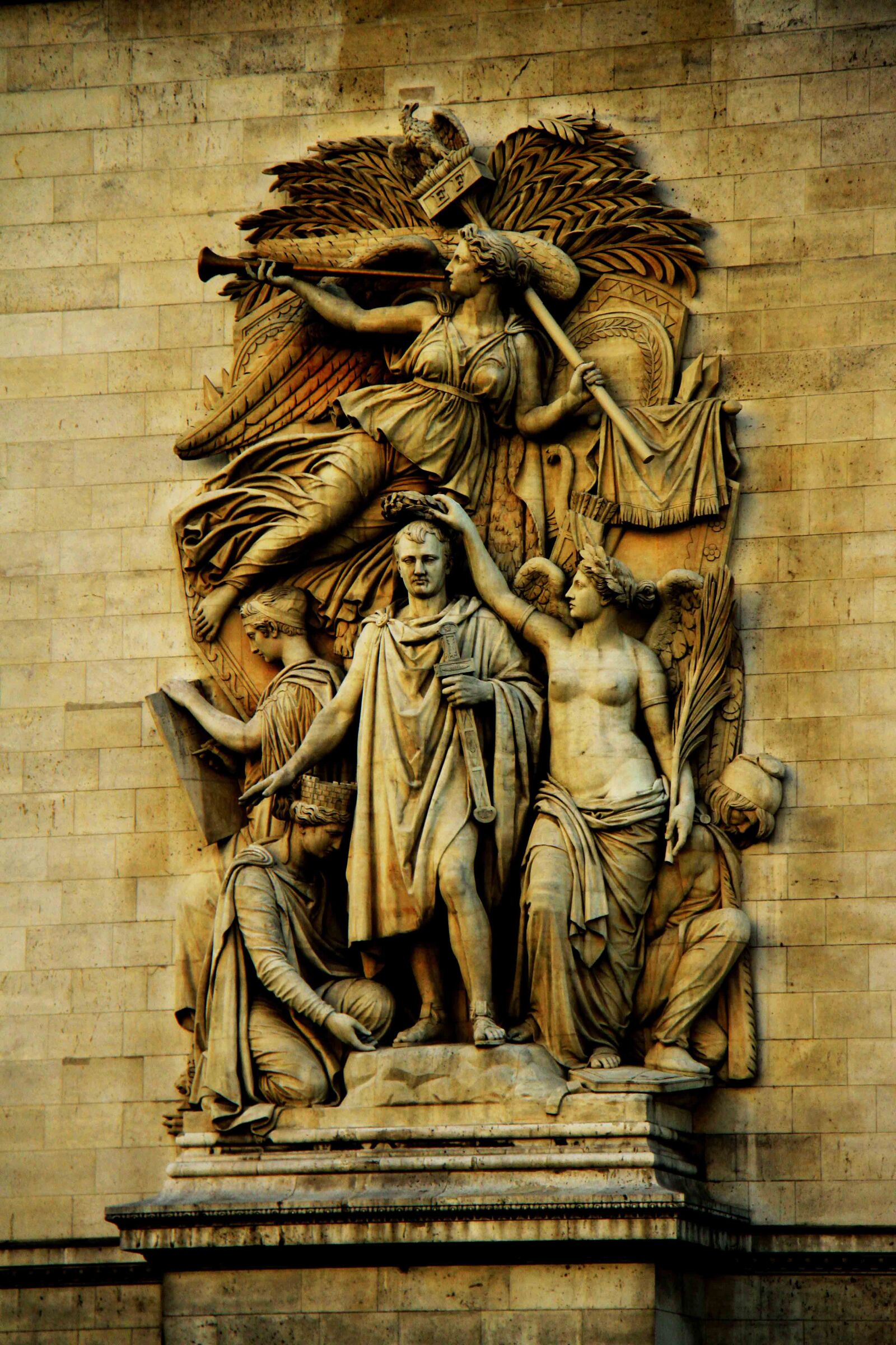 Canon EOS 7D sample photo. Arc de triomphe, paris photography