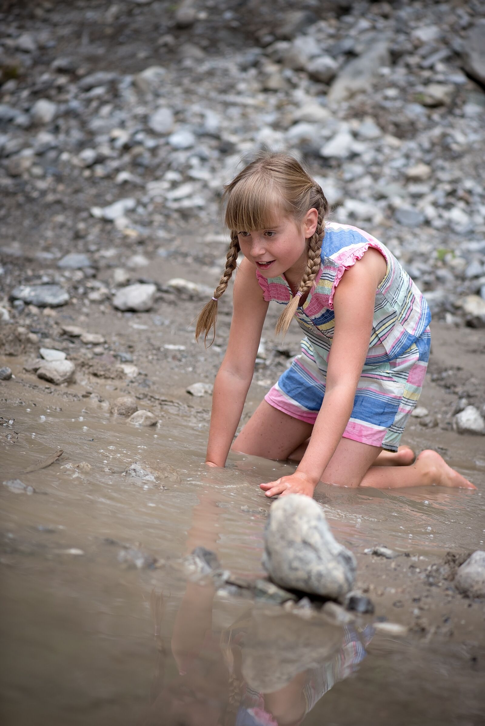 Nikon D750 sample photo. Water, splashing, childhood photography