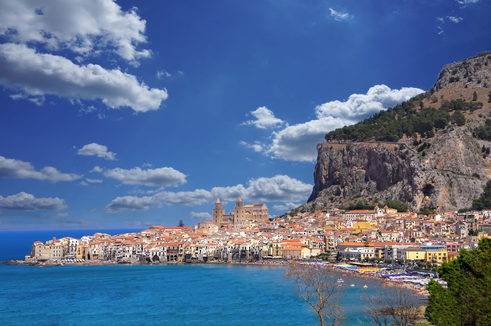 Nikon D90 sample photo. Cefalu, view, italy photography