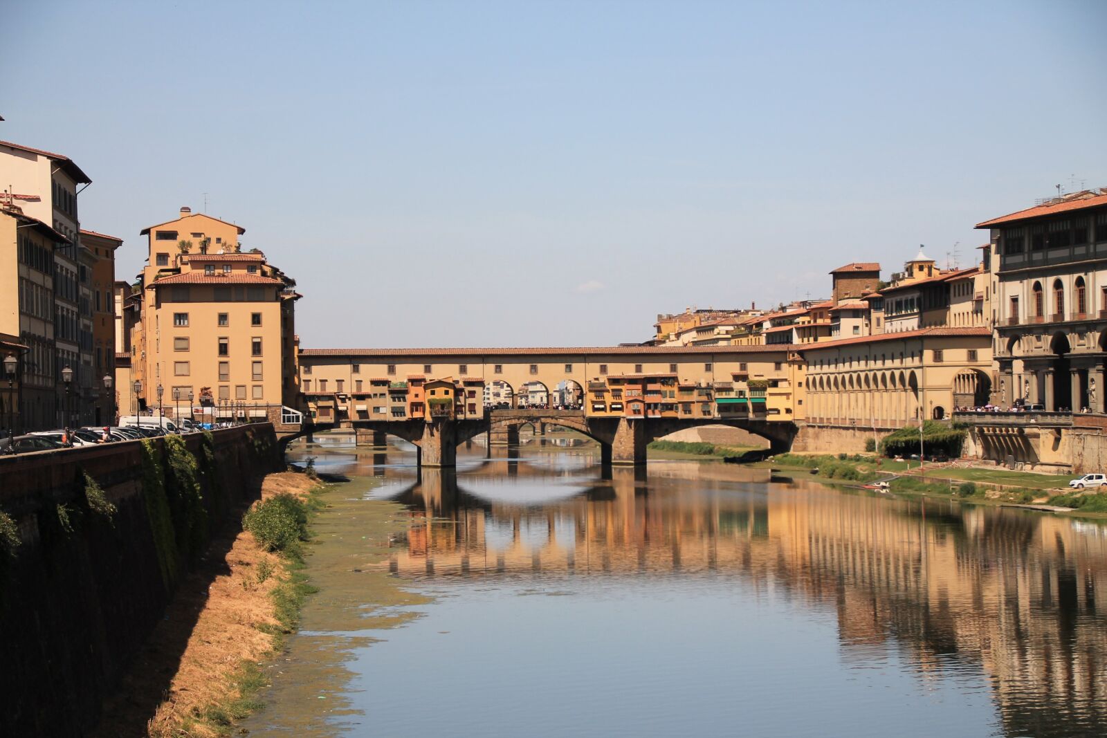 Canon EOS 1100D (EOS Rebel T3 / EOS Kiss X50) sample photo. Bridge, florence, river photography