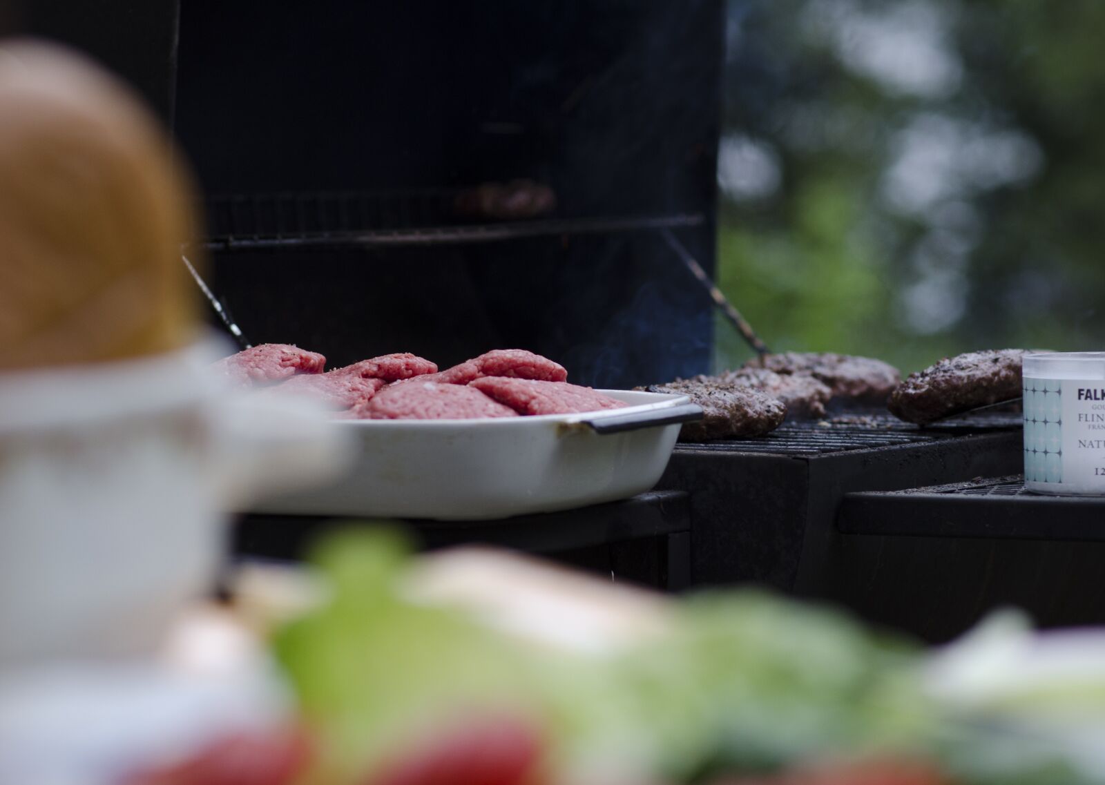 Nikon D7000 sample photo. Grilling, meat, burgers photography