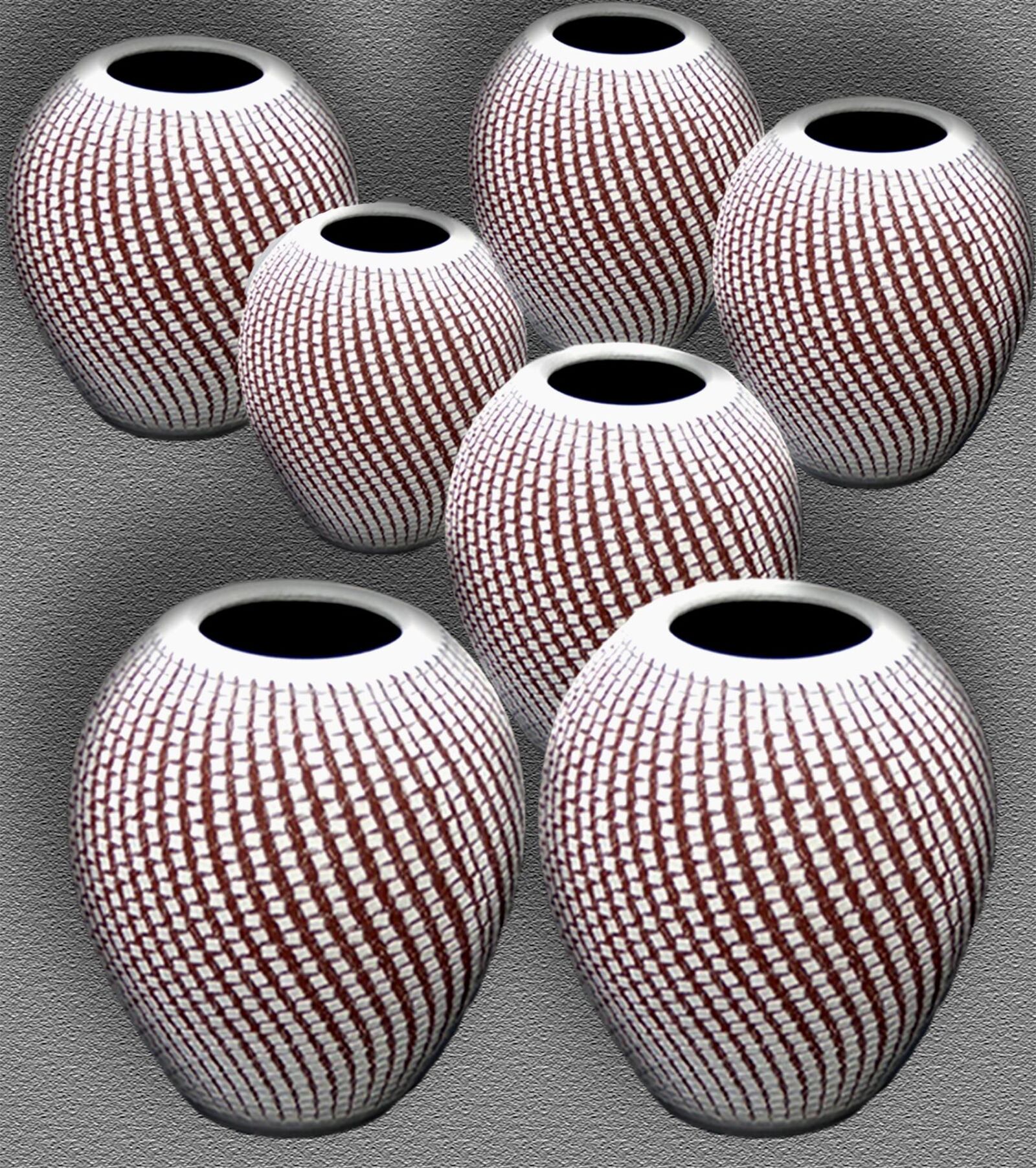 Canon EF-S 18-55mm F3.5-5.6 II sample photo. Ceramic pots, ceramic, deco photography