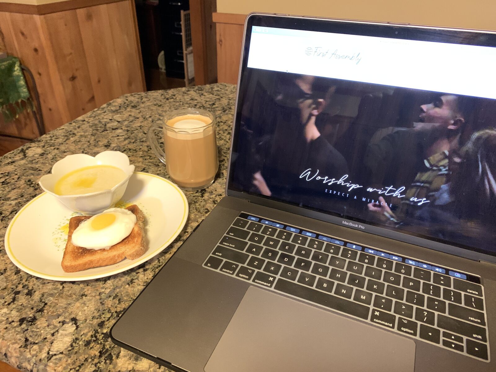 Apple iPhone XR sample photo. Coffee, eggs, and devotion photography