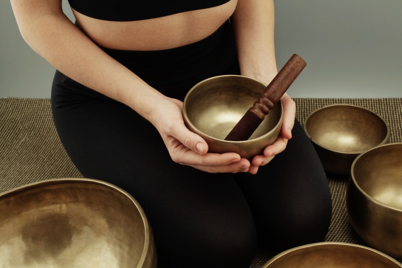 Canon EOS 5D Mark II sample photo. Singing bowls, meditation, sound photography