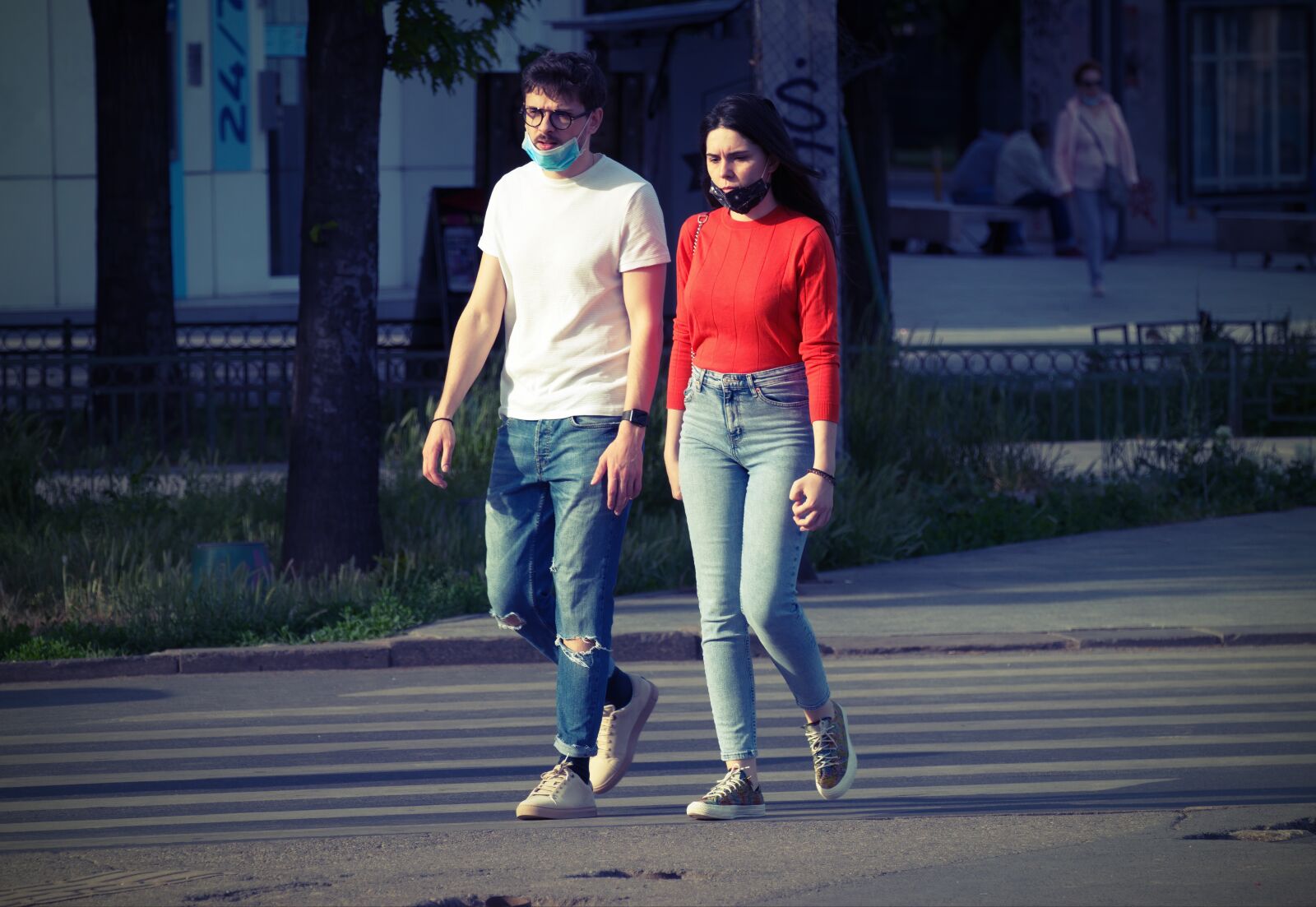Nikon D5300 sample photo. Couple, young people, going photography