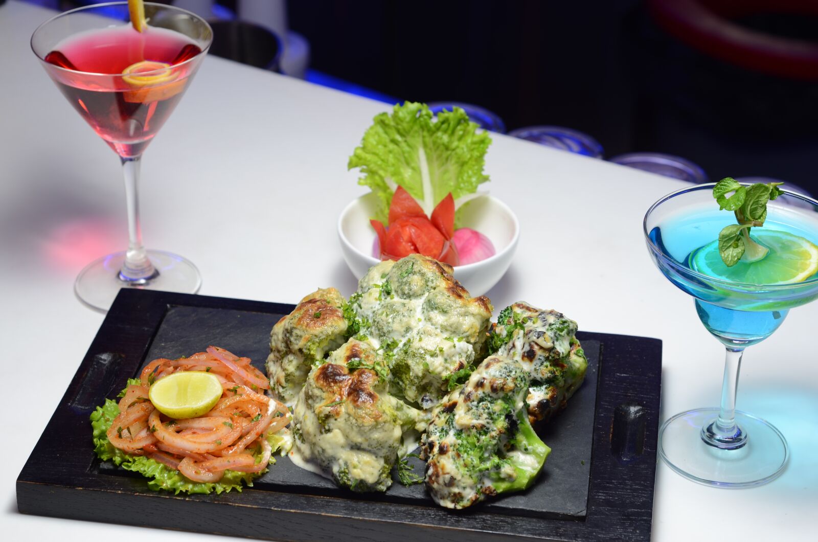 Nikon D7000 sample photo. Broccoli with cheese, indian photography