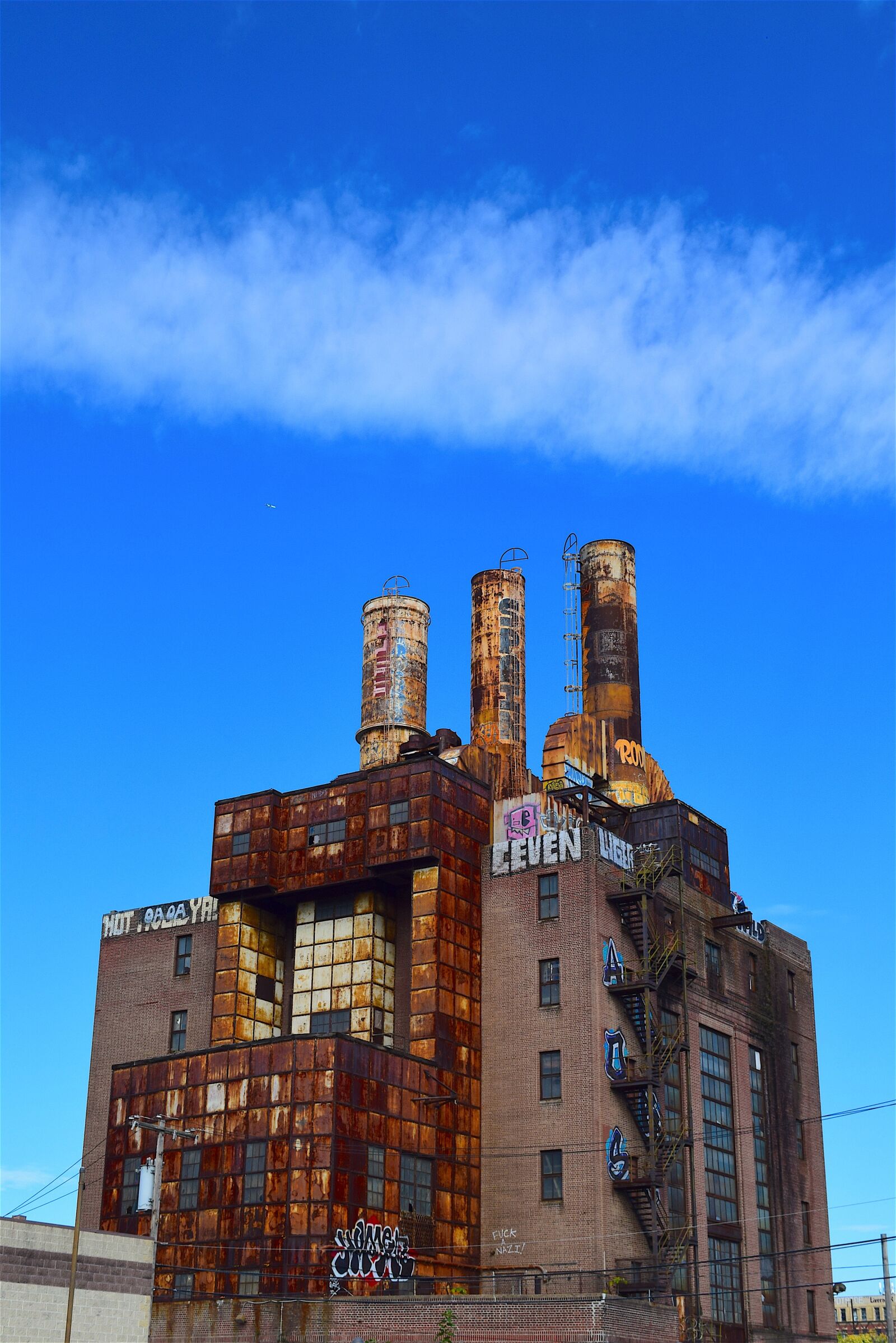 Nikon D3300 sample photo. Factory, industrial, rusty photography