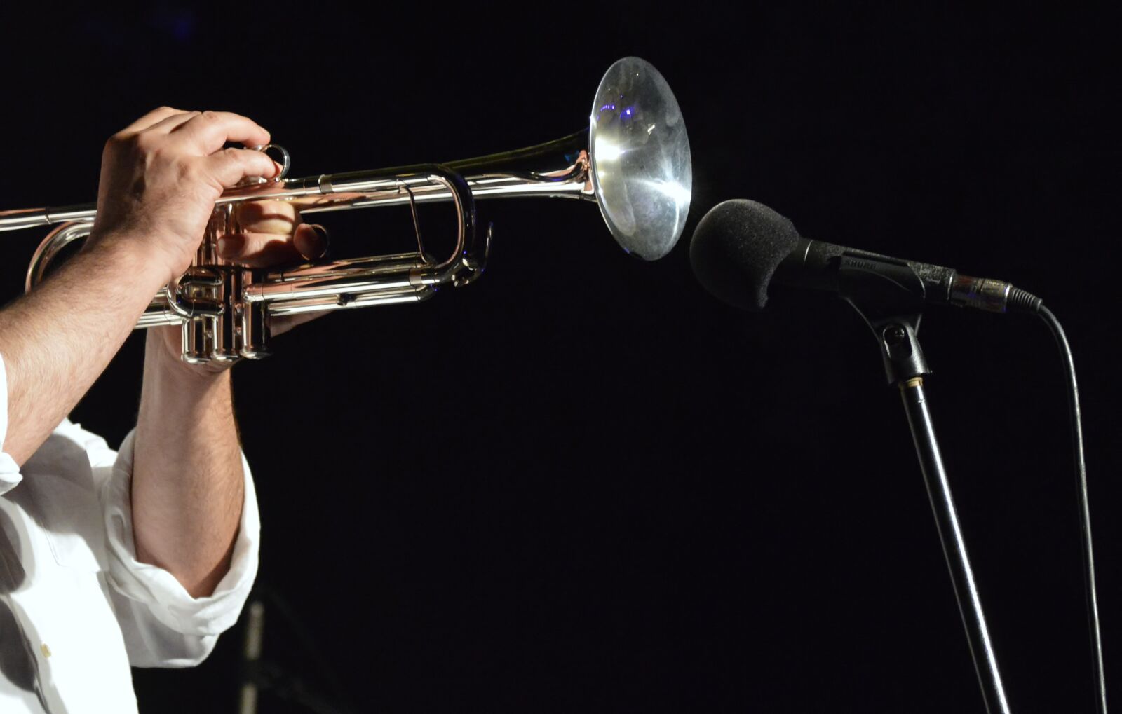 Nikon D3200 sample photo. Trumpet, music, jazz photography