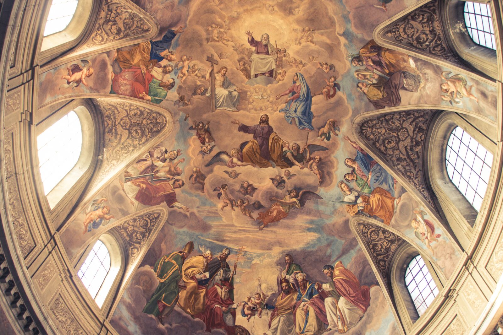 Canon EOS 80D sample photo. Fresco, church, religion photography